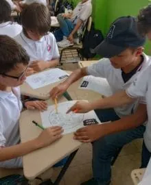 Estudiantes en clase